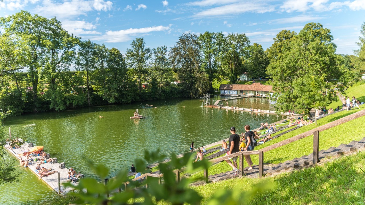 Bild Naturbad St. Gallen.