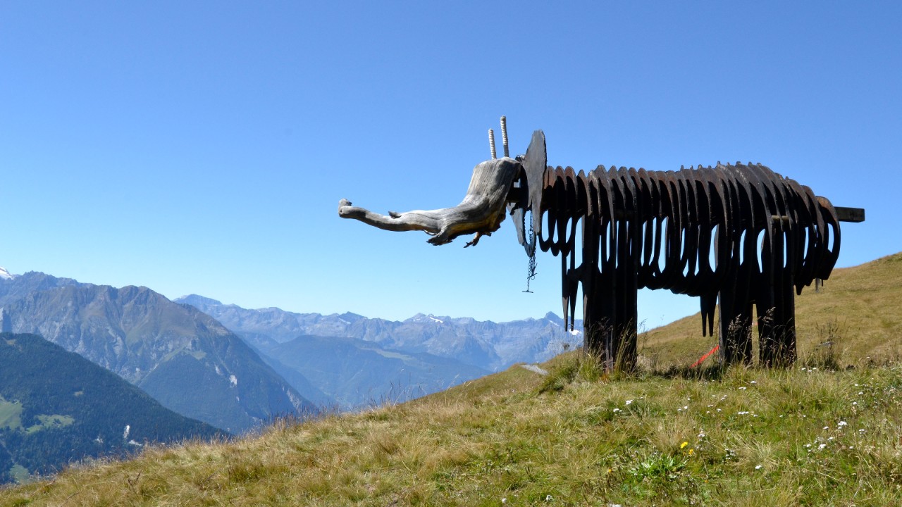 Bild des 3-D-Skulpturenparks.
