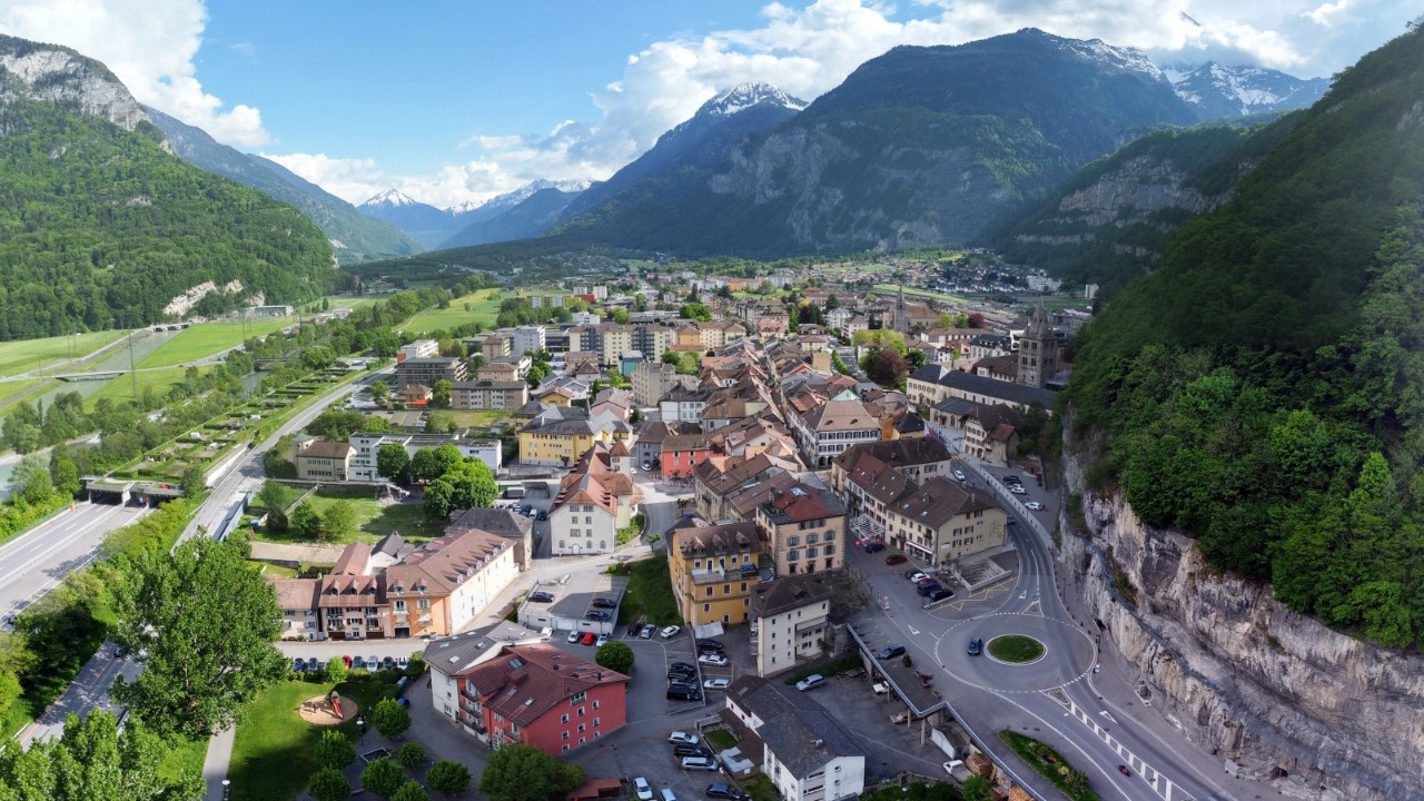 Photo du Tour d’Agaune.