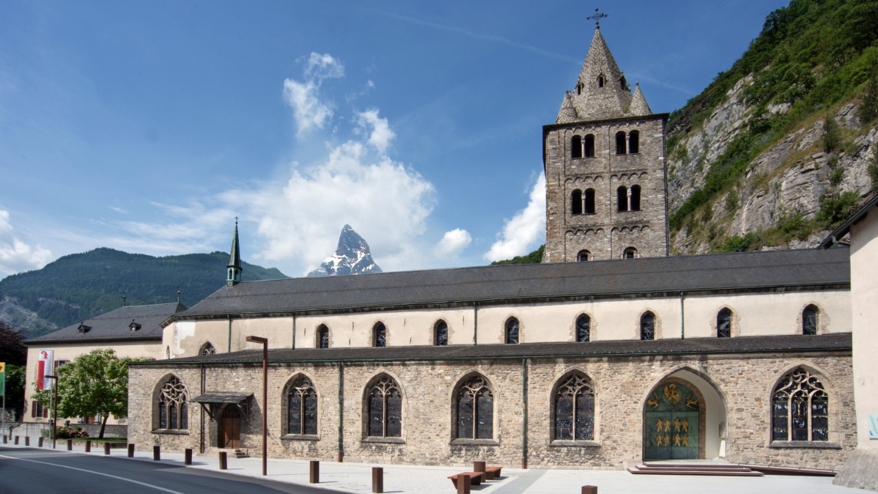 Photo de l’Abbaye de Saint-Maurice.