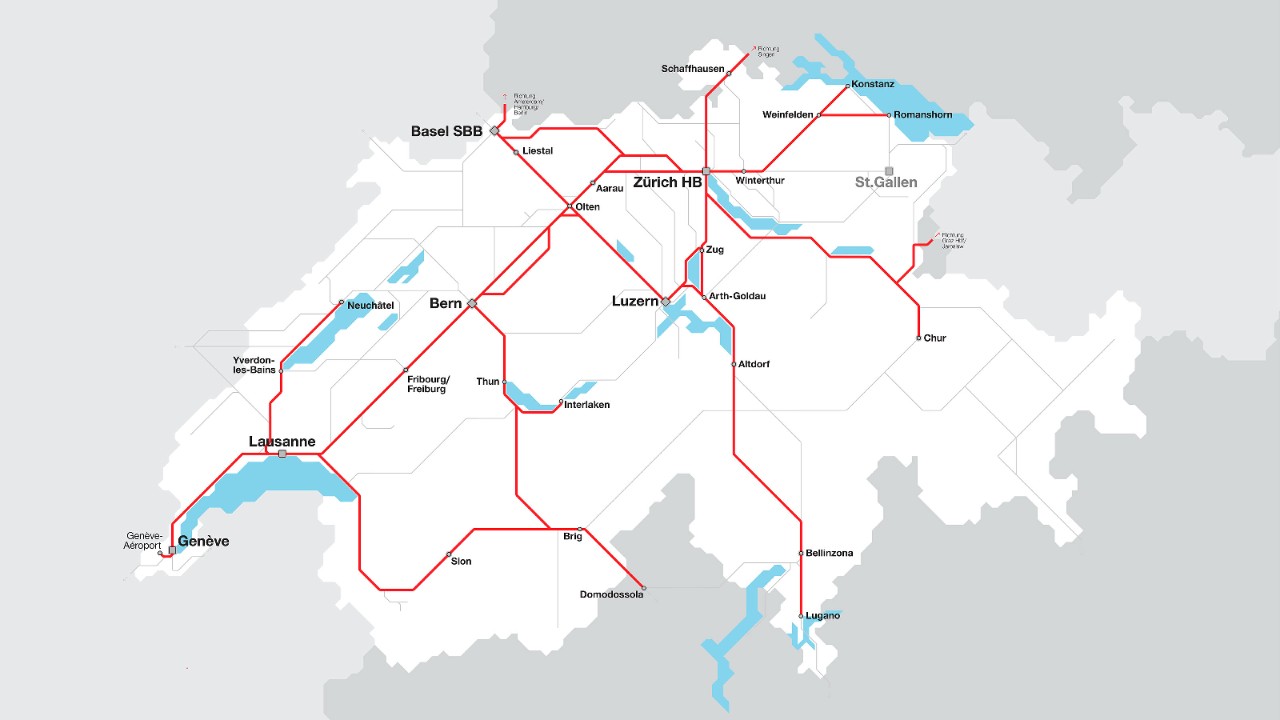 Die Lok-Wagen Komposition mit Einheitswagen IV verkehrt hauptsächlich auf den Strecken Genève–Brig, Basel–Lugano, Zürich–Konstanz, Zürich–Baden–Olten–Bern sowie Zürich–Schaffhausen. 