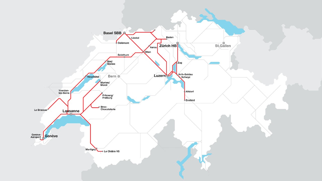 Der Flirt verkehrt als S-Bahn der Kantone Aargau, Solothurn, Luzern, Basel, Neuenburg, Fribourg und Waadt. 