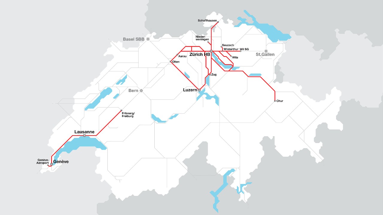 Der Regio-Dosto ist hauptsächlich für die S-Bahn Zürich im Einsatz. Zudem verkehrt er in der Westschweiz im Raum Lausanne. 